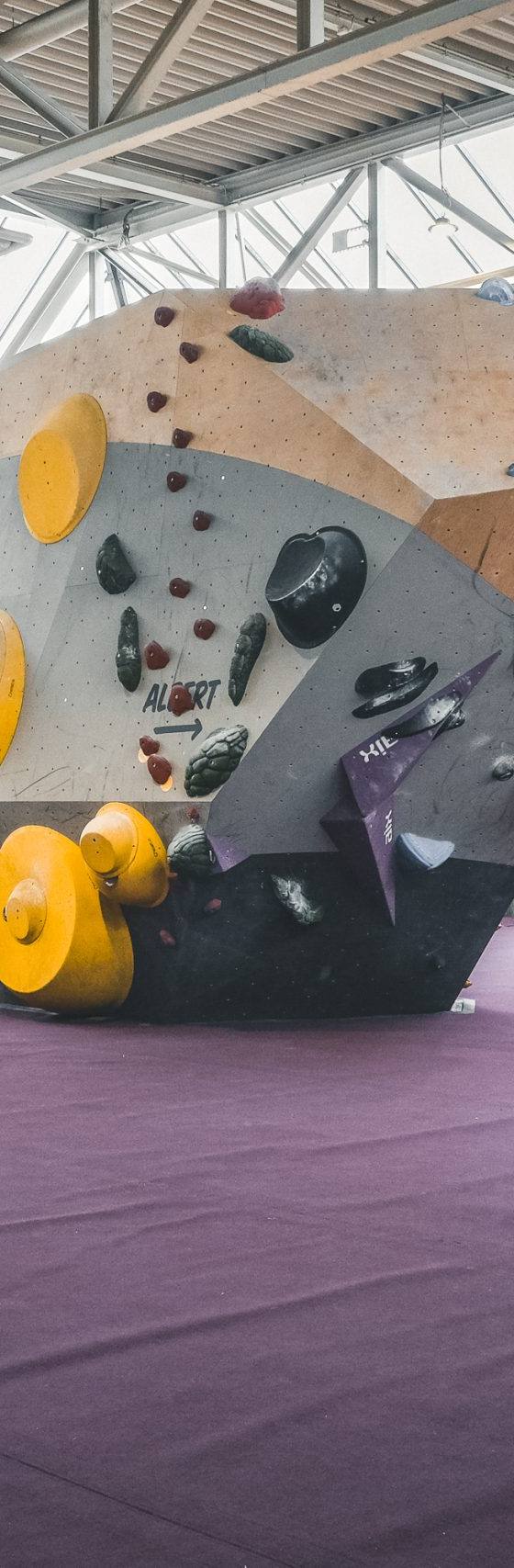 einstein Klettern in der Boulderhalle Recklinghausen